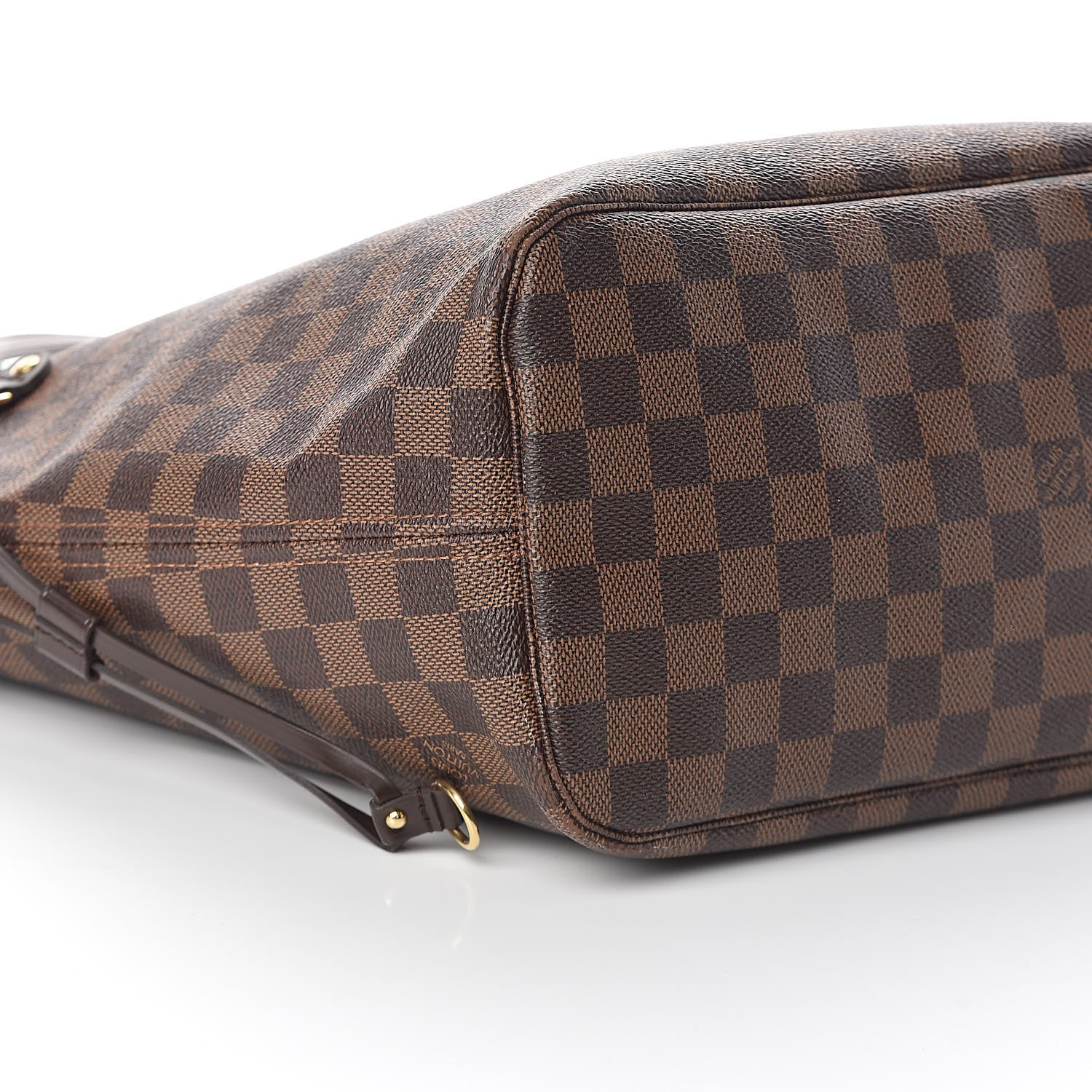 Louis Vuitton Damier Ebene Neo Neverfull MM Rose Ballerine 9 of 10