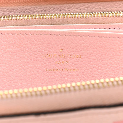 Louis Vuitton Empreinte Monogram Giant By The Pool Zippy Wallet Bouton De Rose 6 of 11