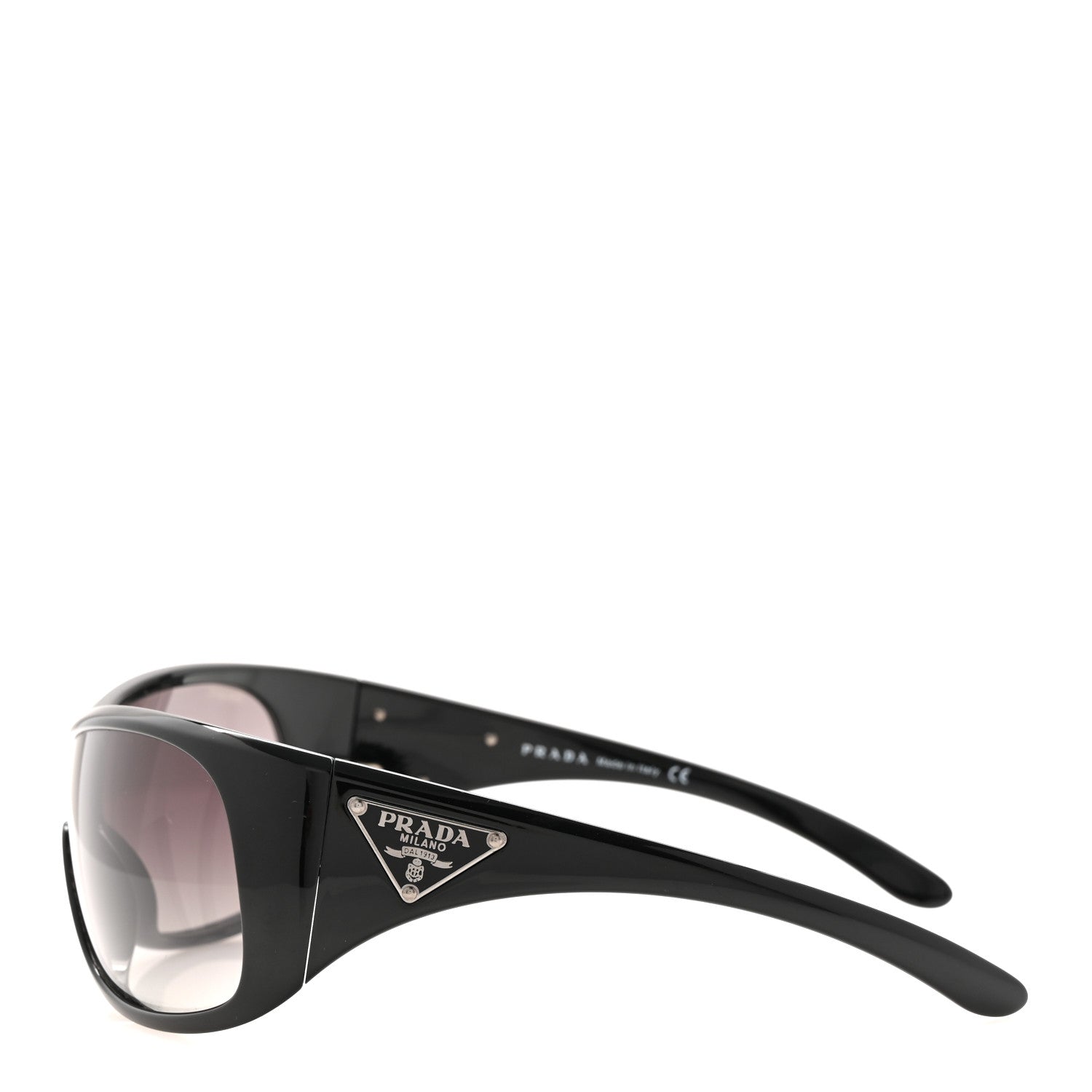 Prada Acetate Sunglasses SPR 14L Black 4 of 8