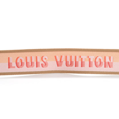 Louis Vuitton Jacquard Speedy Bandouliere 20 Shoulder Strap Pink Orange 3 of 8