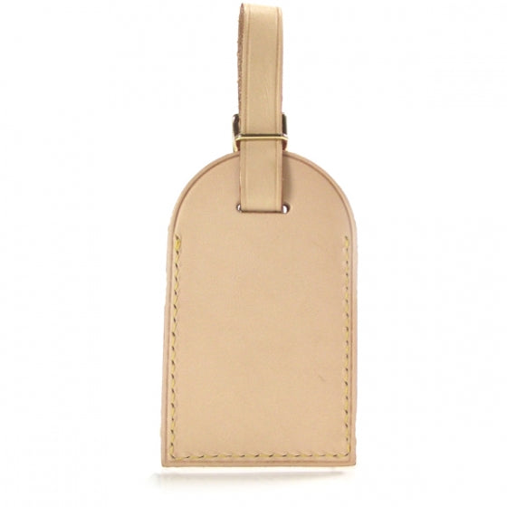 Vachetta Leather Luggage Tag
