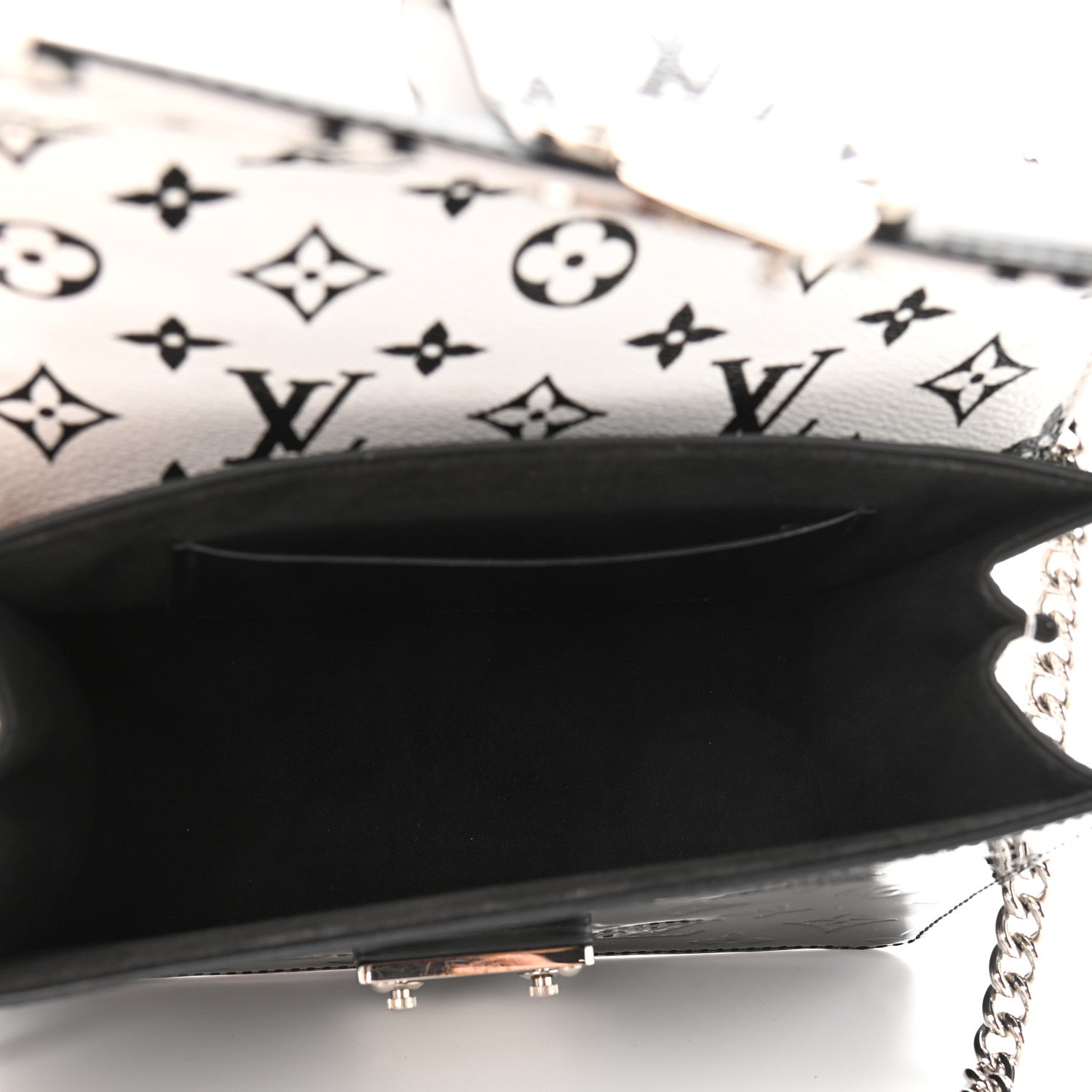 Louis Vuitton Vernis Epi Monogram Wynwood Black White 4 of 10