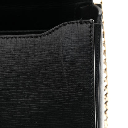 Givenchy Textured Calfskin Mini Pandora Box Chain Crossbody Bag Black 12 of 12