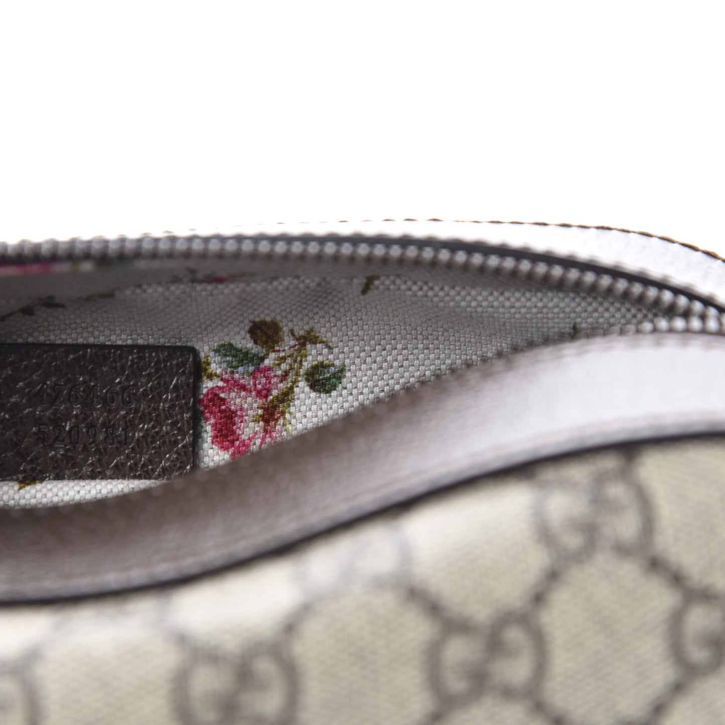 GG Supreme Monogram Web Neo Vintage Shoulder Bag Beige New Acero Crop