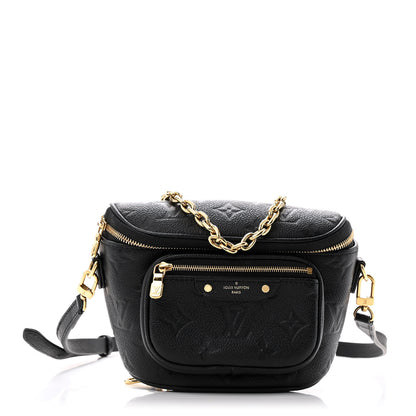 Louis Vuitton Empreinte Mini Bumbag Black 1 of 12
