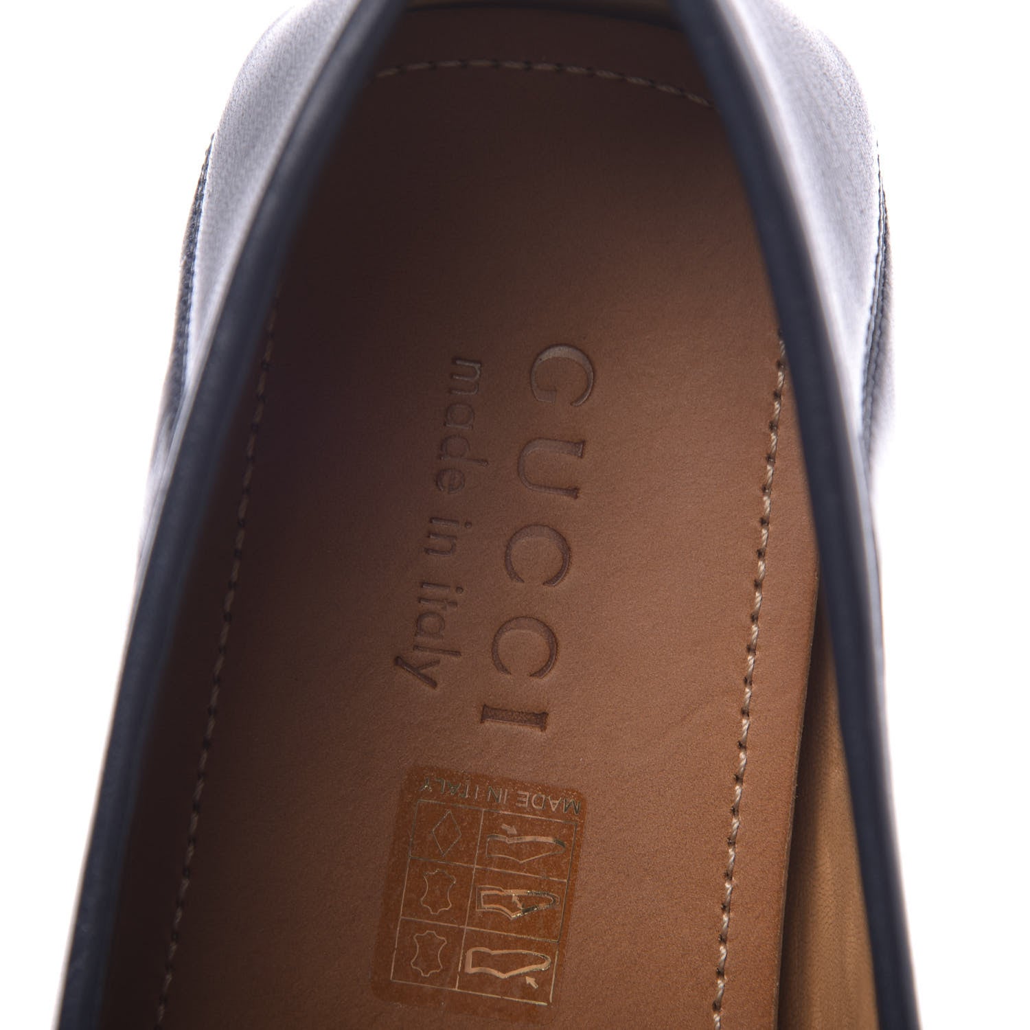 Gucci Nappa Mens GG Driver Loafers 9 Blue 6 of 11
