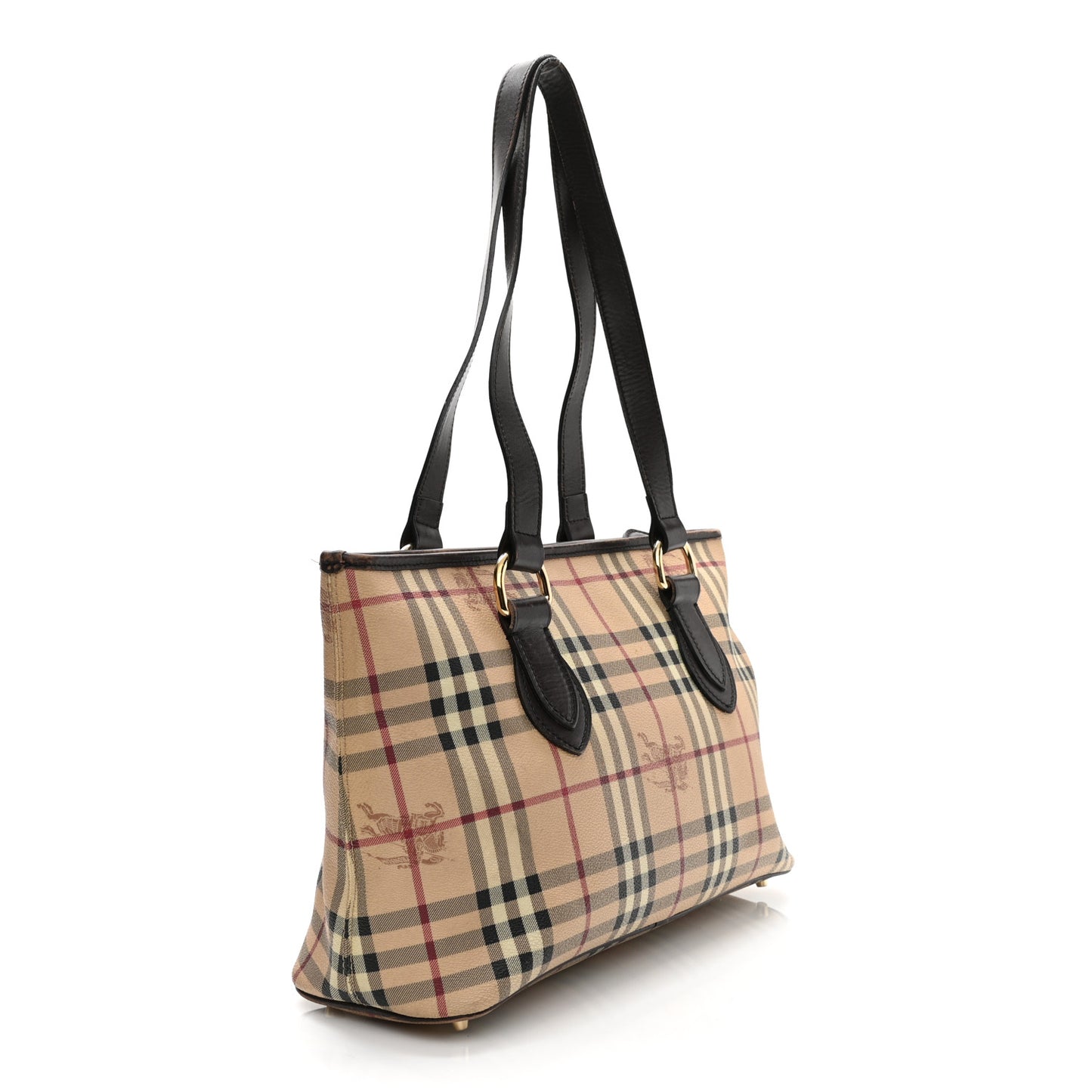 Haymarket Check Medium Regent Tote Chocolate