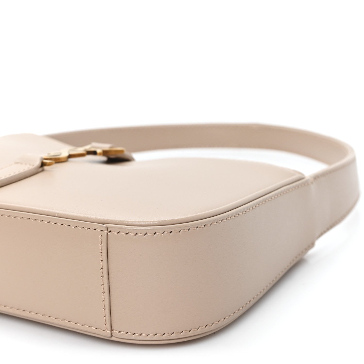 Saint Laurent Vegetable Le 5 A 7 Mini Hobo Dark Beige 10 of 10