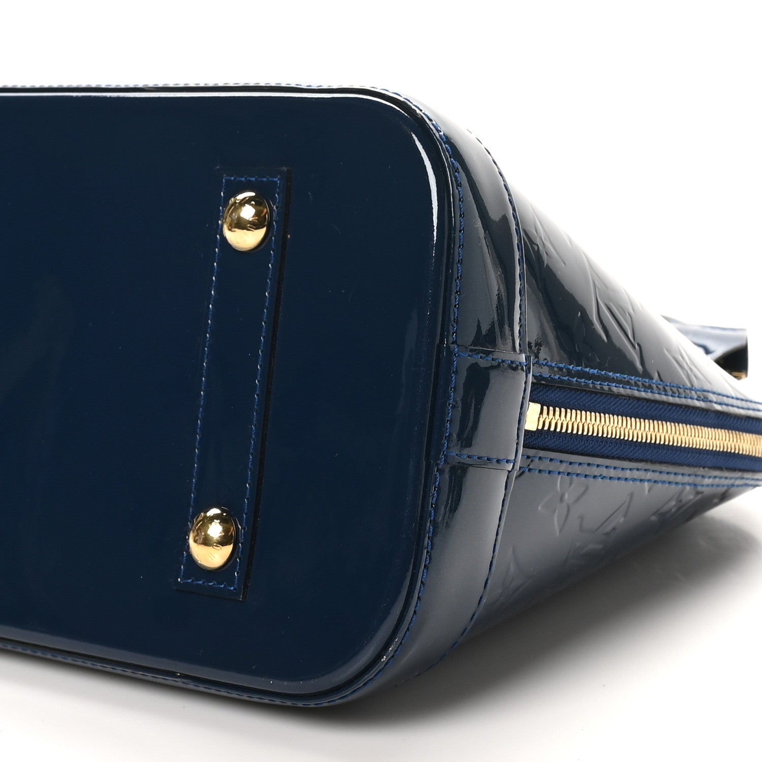 Louis Vuitton Vernis Alma PM Blue Infini 9 of 9