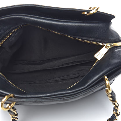 Chanel Caviar Quilted Petit Timeless Tote PTT Black 5 of 11