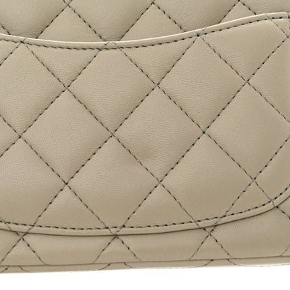 Chanel Lambskin Quilted Mini Rectangular Flap Grey 11 of 11