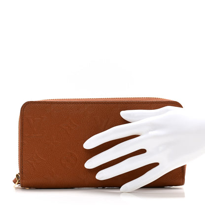 Louis Vuitton Empreinte Zippy Wallet Cognac 2 of 9