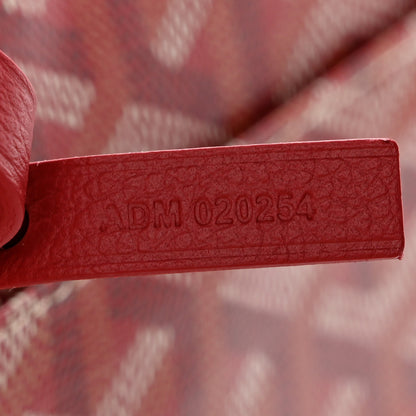 Goyard Goyardine Boheme Hobo Red 8 of 11