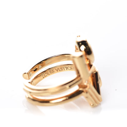 Louis Vuitton LV and Me Love Ring M Gold 4 of 6