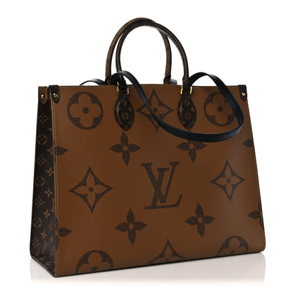 Louis Vuitton Reverse Monogram Giant Onthego GM 3 of 12