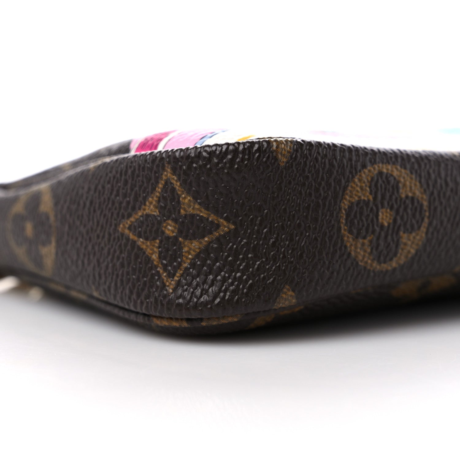 Louis Vuitton Monogram 2022 Christmas Animation Tokyo Mini Pochette Accessories Blue 8 of 9