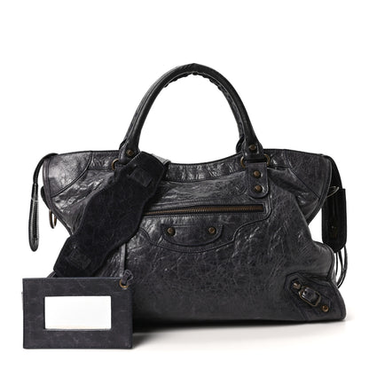 Balenciaga Agneau Classic Hardware City Bleu Roi 3 of 11