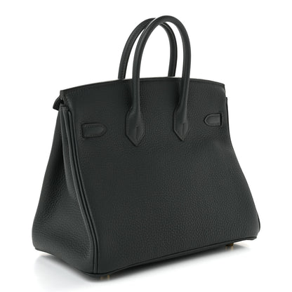 Hermes Togo Birkin 25 Vert Mangrove 2 of 9