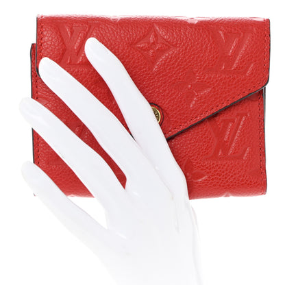 Louis Vuitton Empreinte Victorine Wallet Cherry 2 of 6