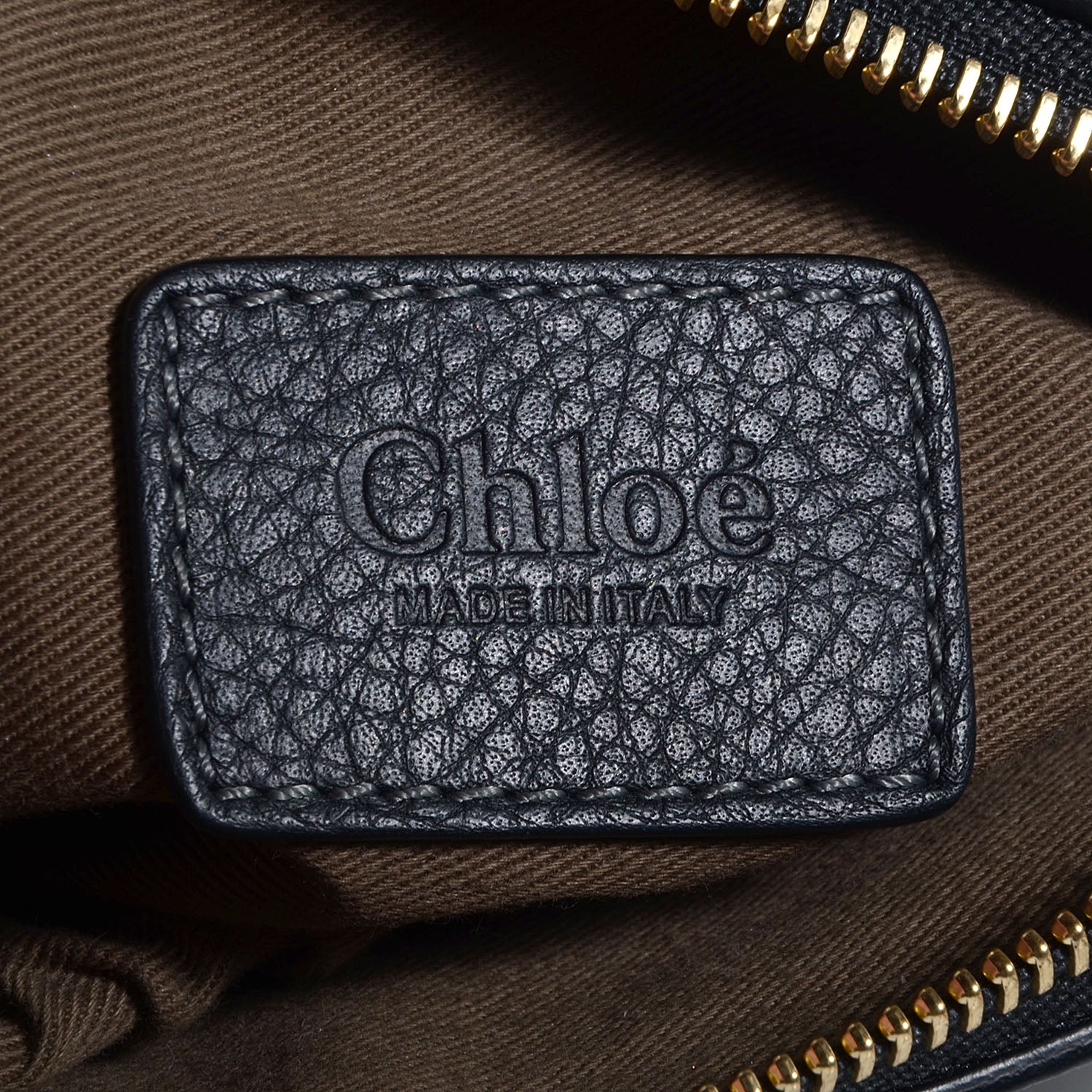 Chloe Calfskin Mini Marcie Satchel Black 7 of 7