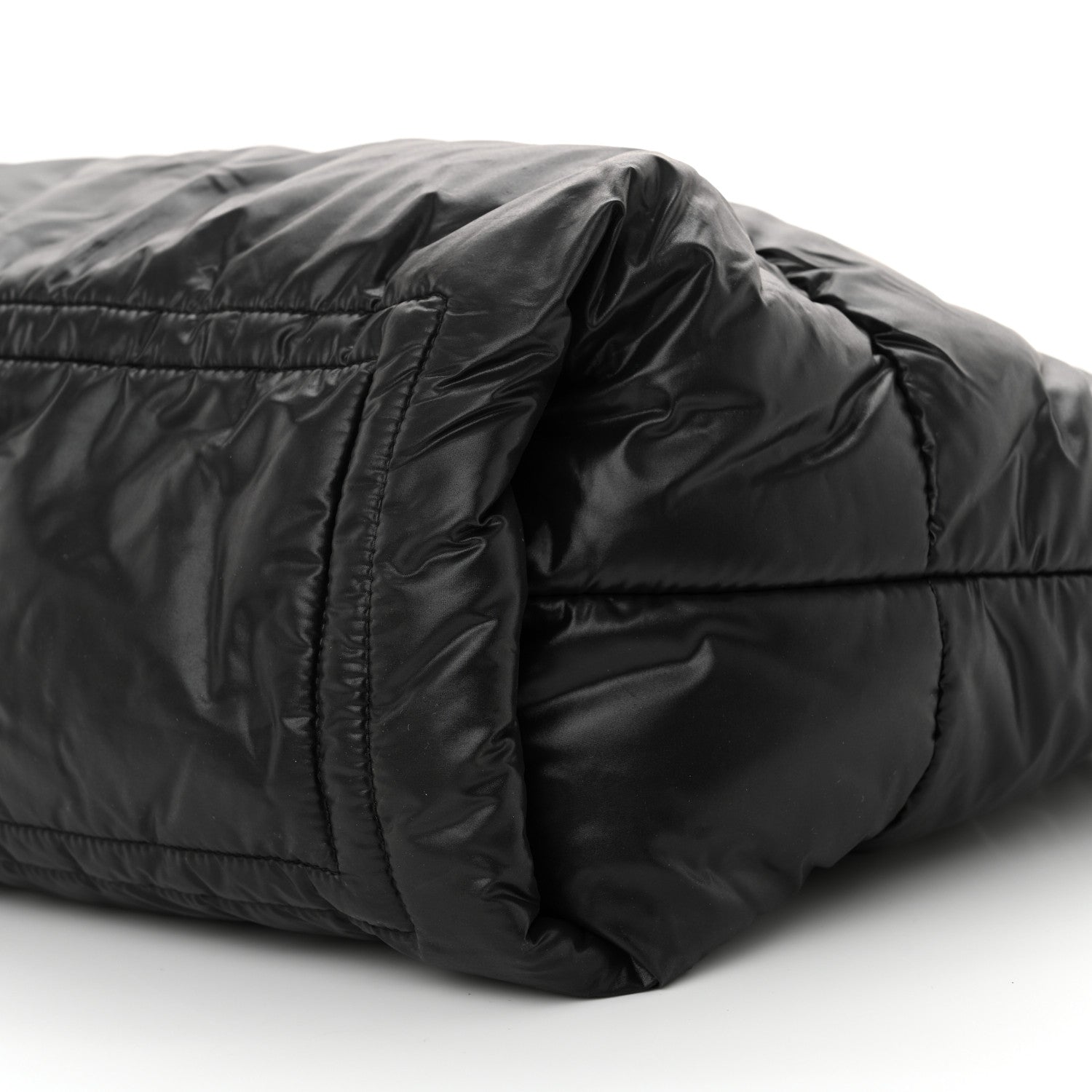 Chanel Lambskin Quilted Large Coco Cocoon Reversible Tote Black 16 of 18
