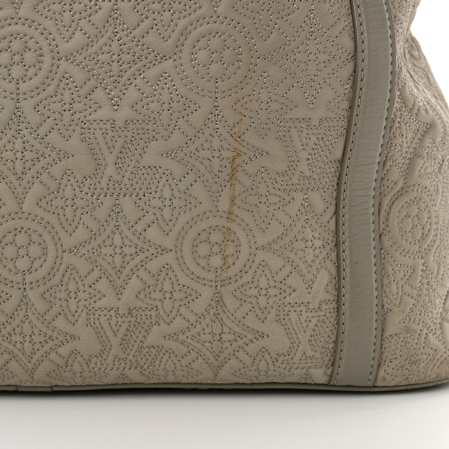 Louis Vuitton Monogram Lambskin Antheia Ixia MM Grey 13 of 13