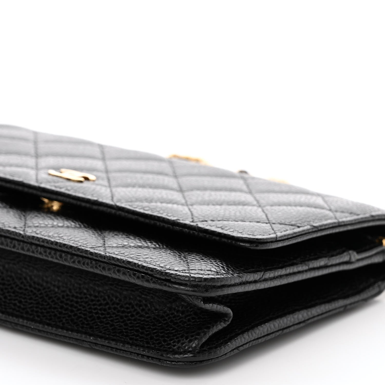 Chanel Caviar Quilted Wallet on Chain WOC Black 11 of 11