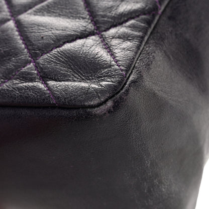 Chanel Lambskin Quilted Medium Kelly Flap Purple 13 of 23