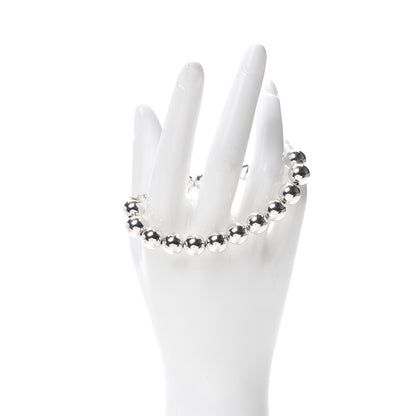 Tiffany Sterling Silver 10mm HardWear Ball Bracelet 2 of 7