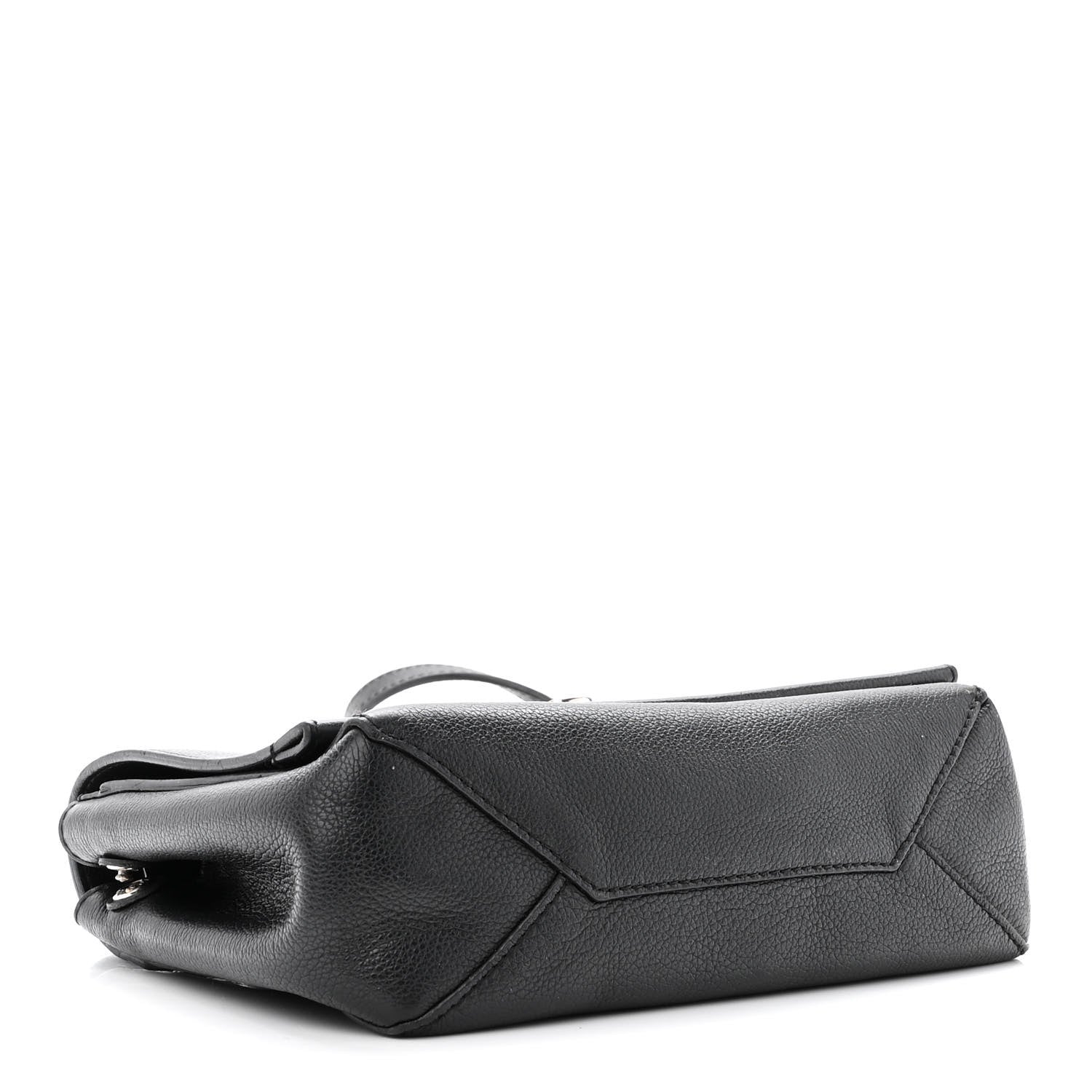 Louis Vuitton Calfskin Lockme II Chain Bag BB Black 4 of 9