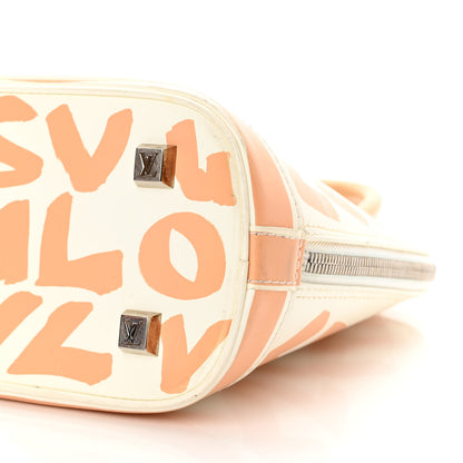Louis Vuitton Graffiti Alma MM Peach 9 of 24