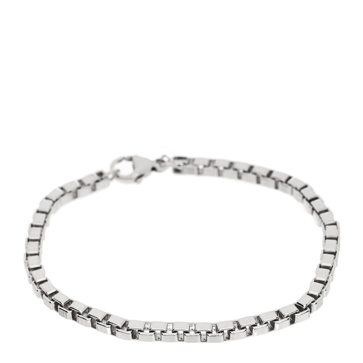Sterling Silver 4mm Venetian Link Bracelet