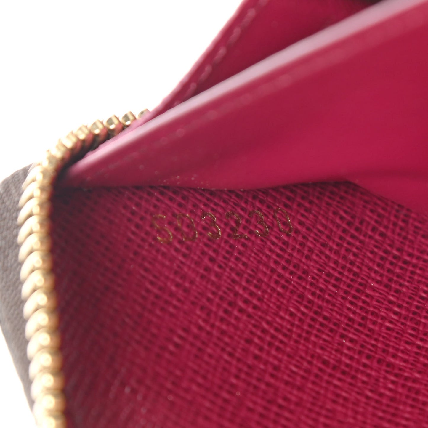 Monogram Clemence Wallet Fuchsia