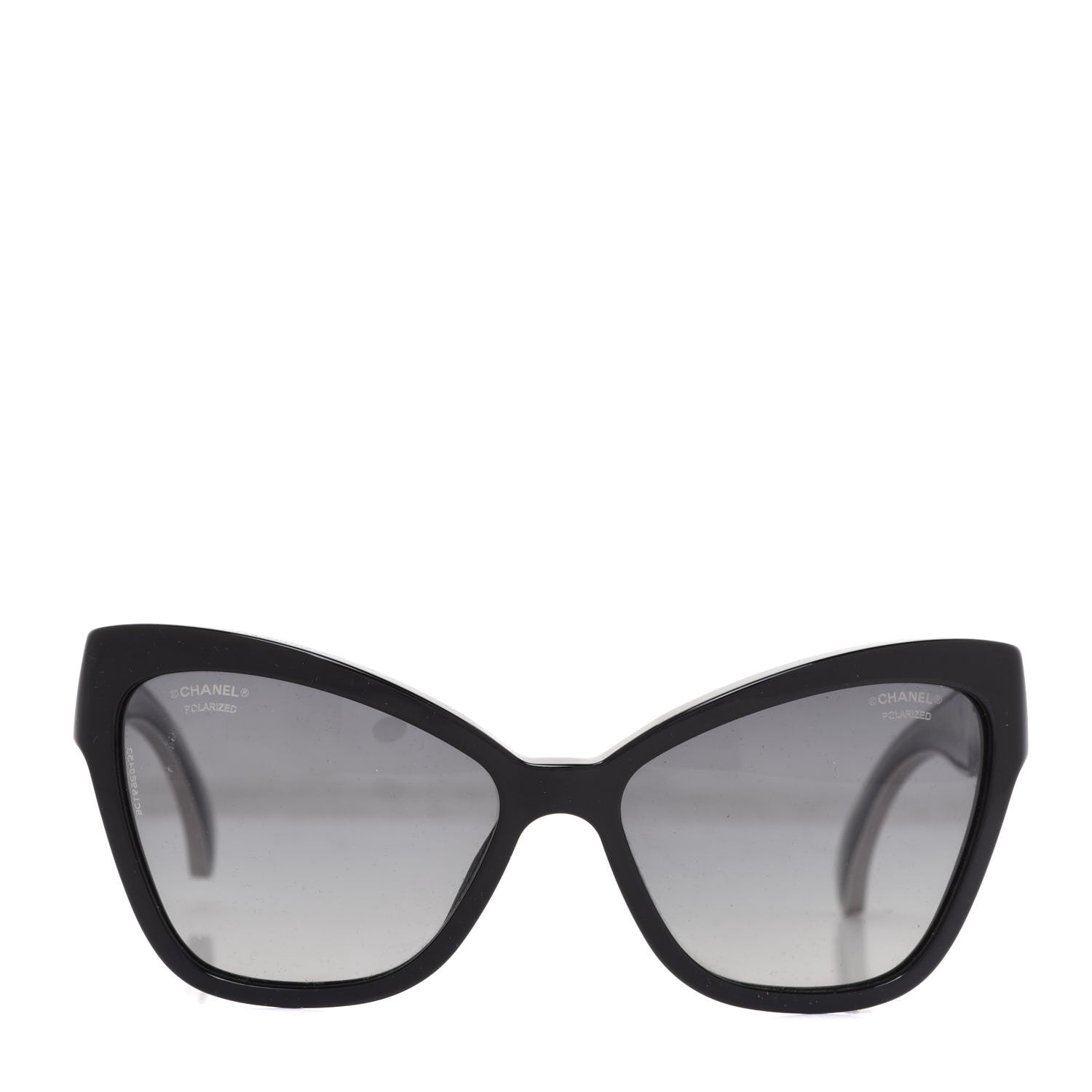 Chanel Acetate CC Cat Eye Sunglasses 5271 Black 2 of 8