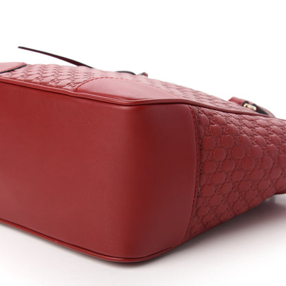 Gucci Microguccissima Small Bree Tote Red 7 of 10