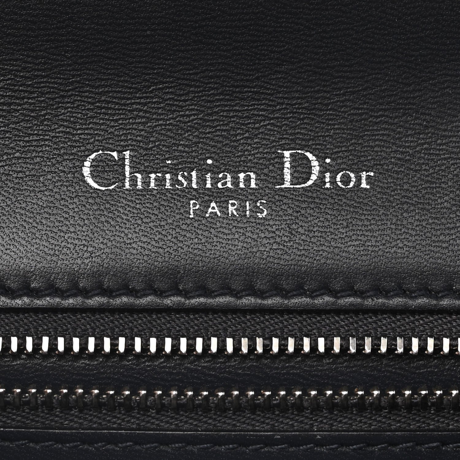 Christian Dior Metallic Patent Micro-Cannage Medium Diorama Flap Bag Silver 6 of 10