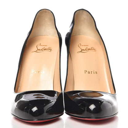Christian Louboutin Patent Dorissima 100 Pumps 37 Black 2 of 13