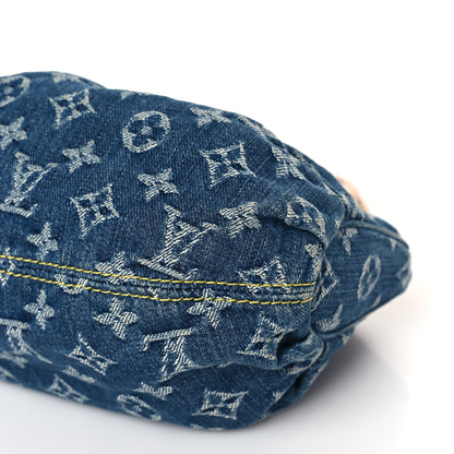 Louis Vuitton Monogram Denim Pleaty Blue 8 of 9