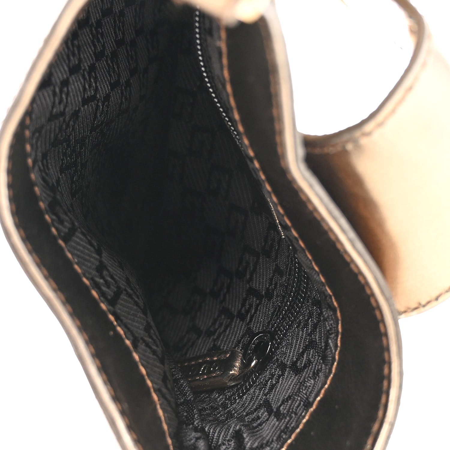 Gucci Metallic Calfskin Crossbody Bag 5 of 10