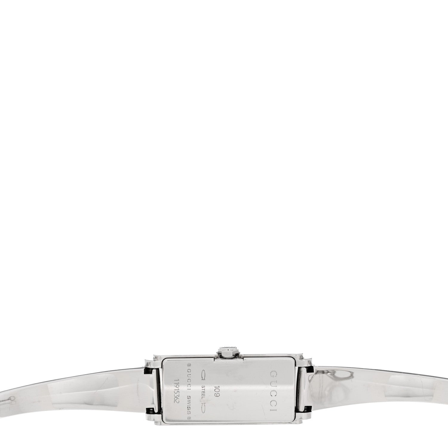 Gucci Stainless Steel Diamond 14mm 109 Horsebit Quartz Watch 4 of 4