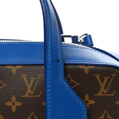 Louis Vuitton Monogram Dora MM Electric Blue 11 of 12