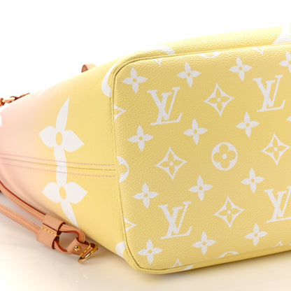 Louis Vuitton LOUIS VUITTON Monogram Giant By The Pool Neverfull MM Light Pink 10 of 13