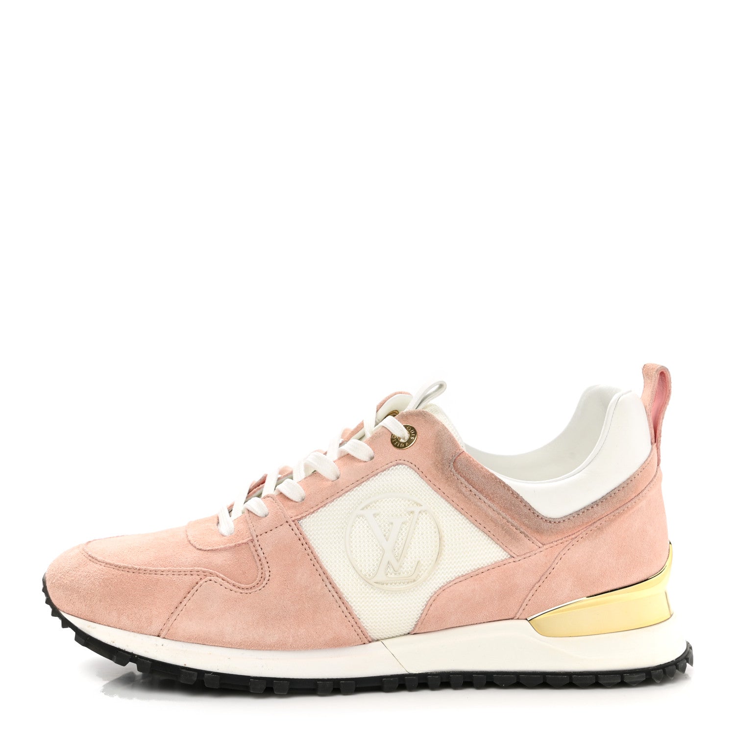 Louis Vuitton Suede Calfskin Run Away Sneakers 41 Pink 1 of 13