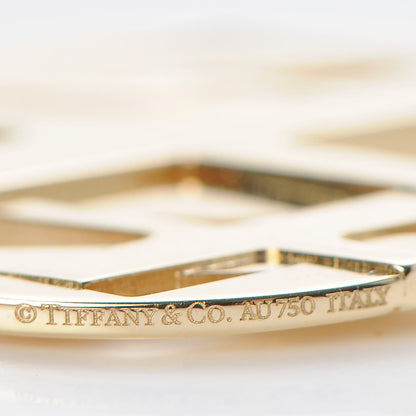Tiffany 18K Yellow Gold Round Atlas Earrings 4 of 6