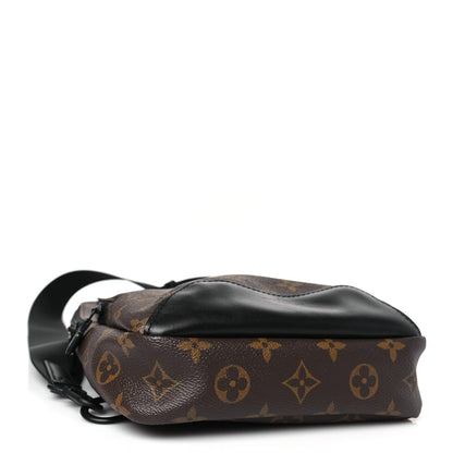 Louis Vuitton Monogram Macassar Avenue Sling Bag 4 of 8