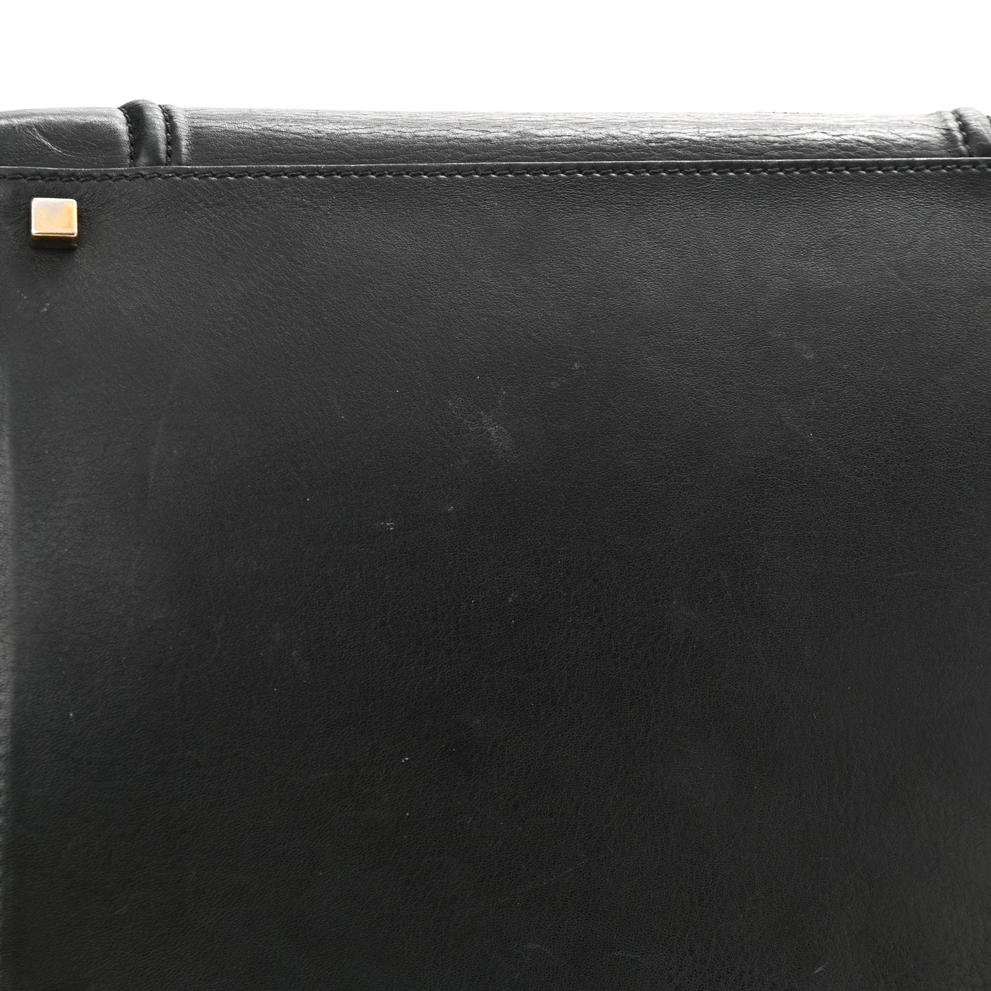 Supple Calfskin Medium Phantom Luggage Black