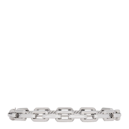 David Yurman Sterling Silver Diamond 7mm Stax Link Bangle Bracelet 2 of 3