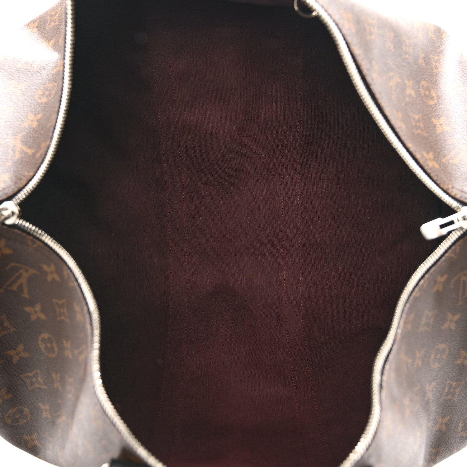 Louis Vuitton Monogram Macassar Keepall Bandouliere 55 4 of 10