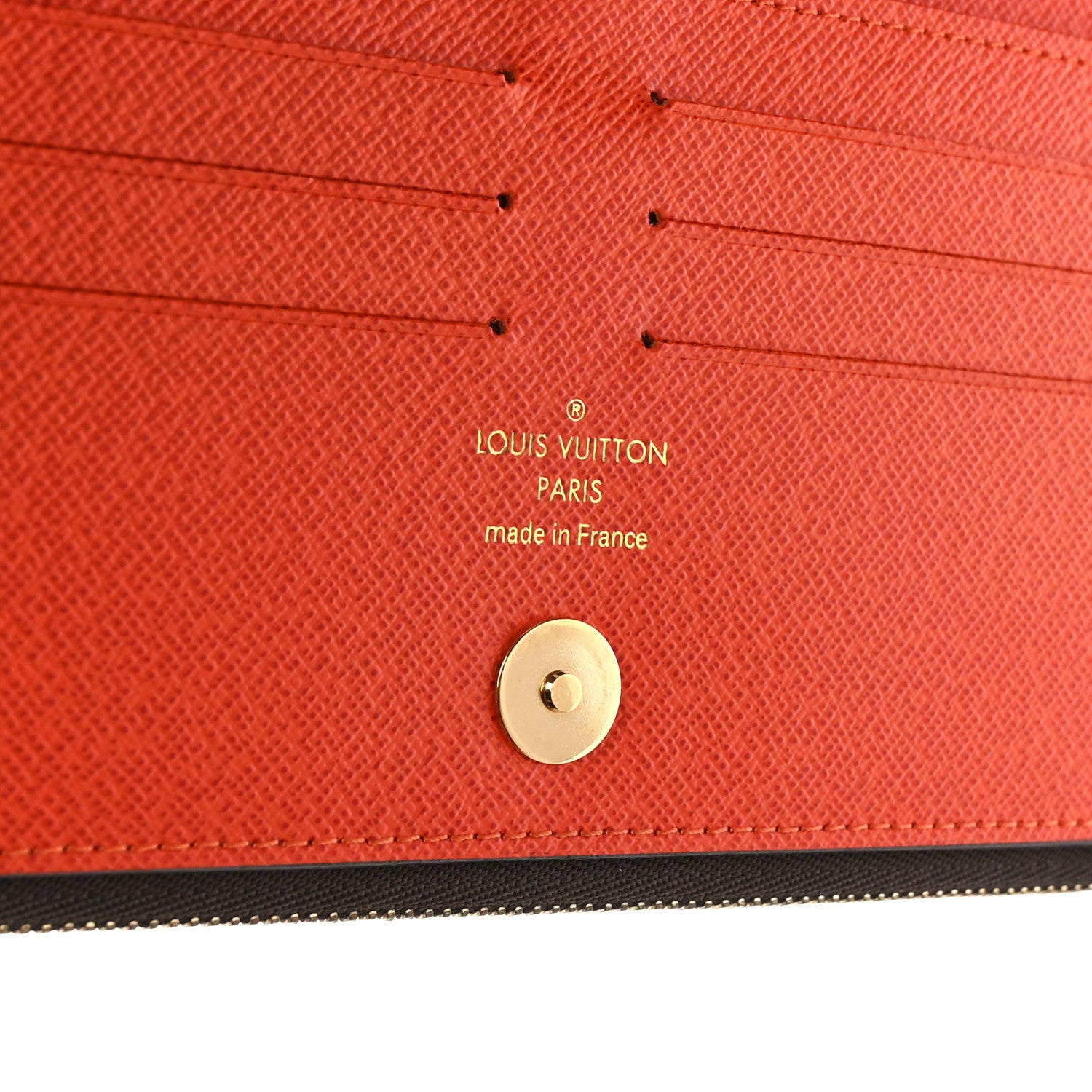 Louis Vuitton Monogram Adele Wallet Piment 7 of 9