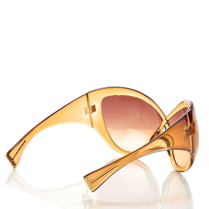 Tom Ford Daphne Oversized Sunglasses FT0219 Gold Translucent 2 of 6